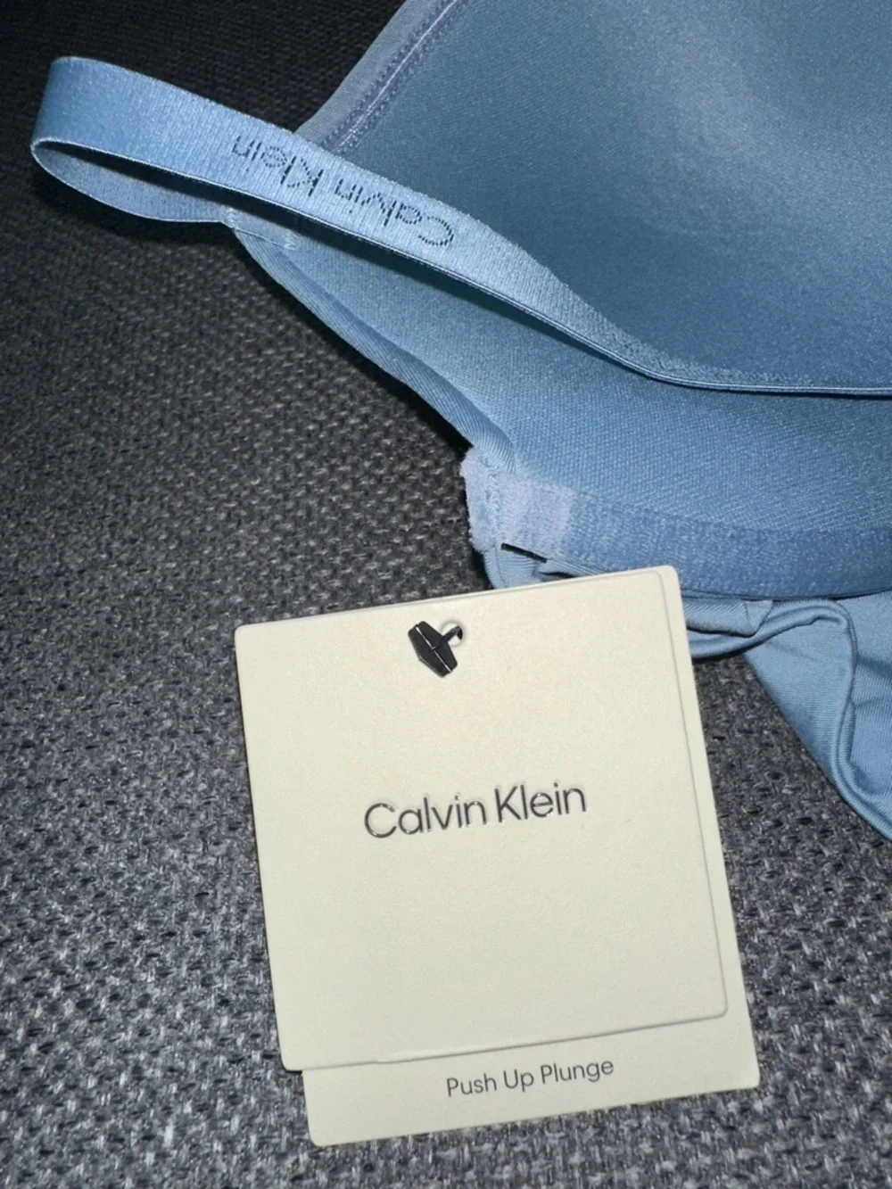 Calvin Klein Sky Blue Padded T-Shirt Bra